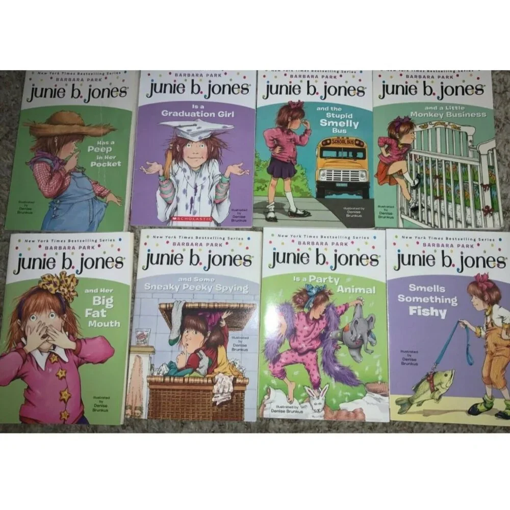Junie B. Jones Books by Barbara Park Lot of 8 Books